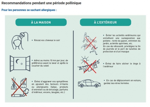 Allergies aux pollens